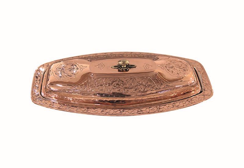 Covered Serving Plate