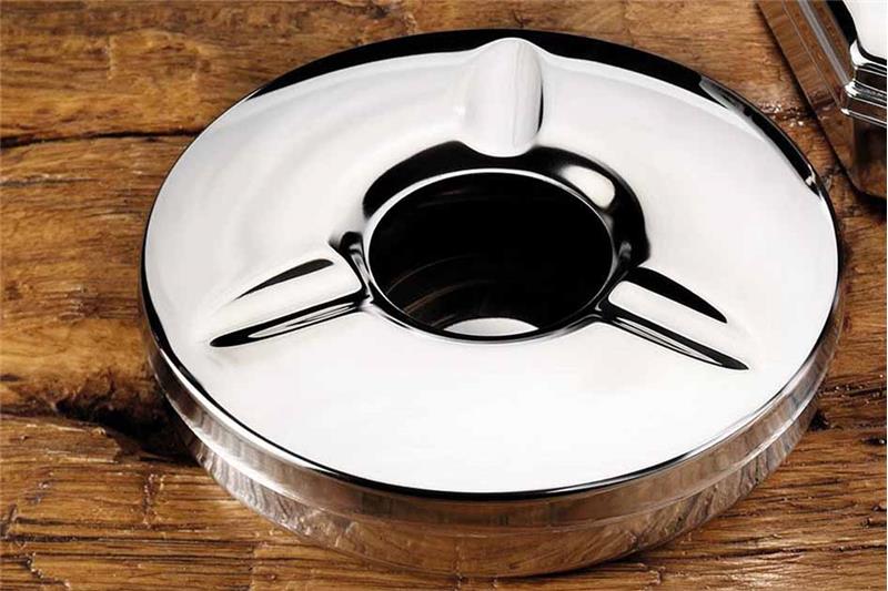Stainless Ashtray with Lid
