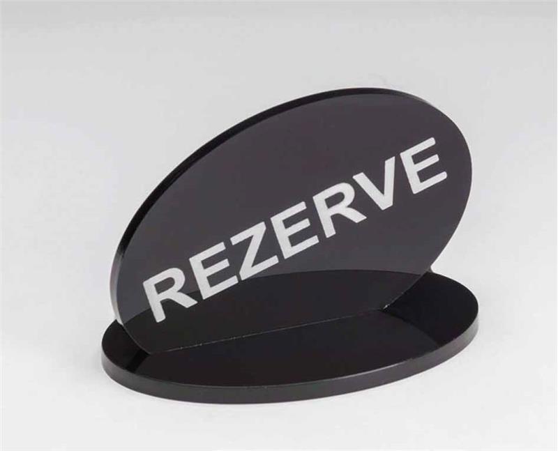Acrylic Reserved Table Sign