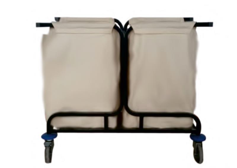 Laundry Trolley With Double Bag