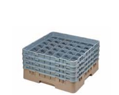 Glass Basket with 36 Compartments (Max. Diameter: 7.3 cm)