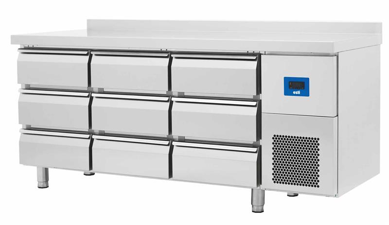 Холодильник встречного типа с выдвижными ящиками (9 выдвижных ящика)