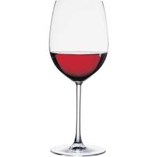Burgundy Red Wine Glass