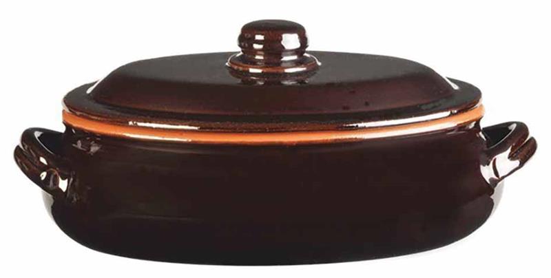 Oval Pot (Black)