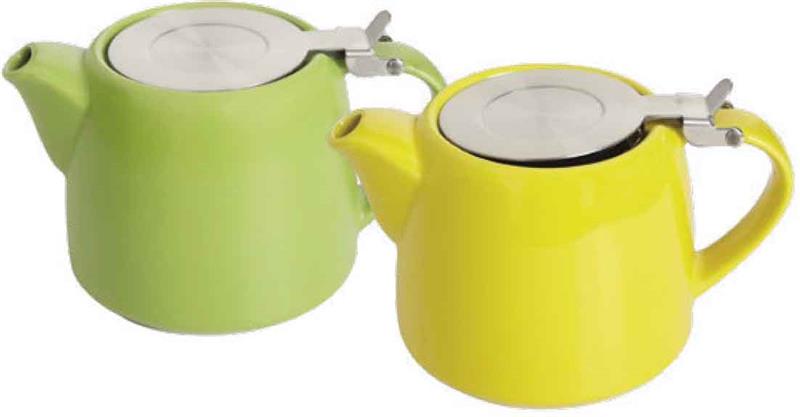 Tea Pot With Lid (Yellow)