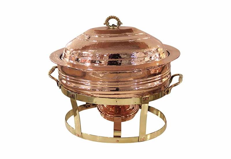 Fueled Copper Chafing Dish