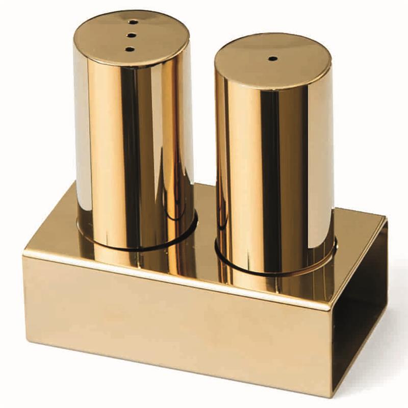 Salt and Pepper Shaker Set (Gold)