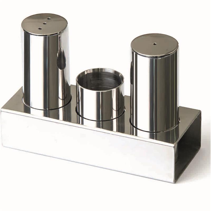 Salt and Pepper Shaker Set (Chrome)