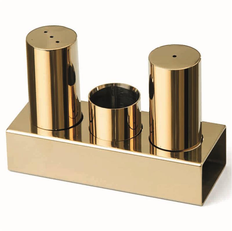 Salt and Pepper Shaker Set (Gold)