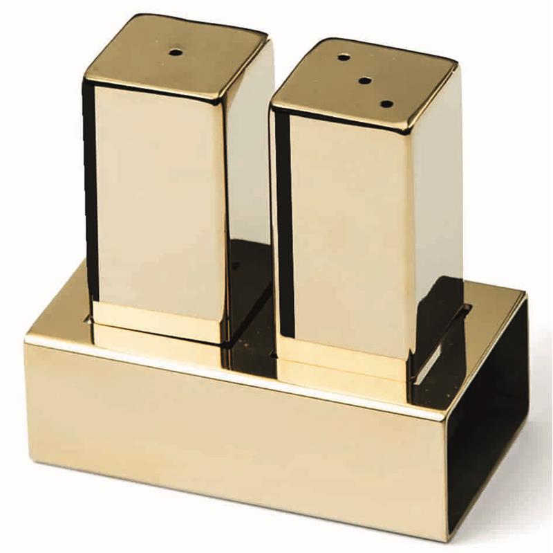 Salt and Pepper Shaker Set (Gold)