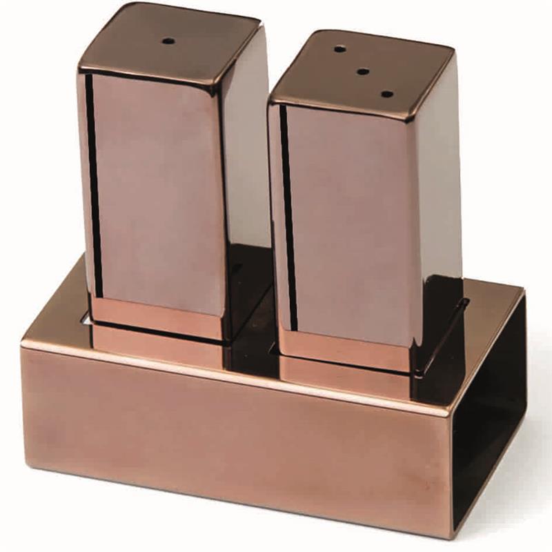 Salt and Pepper Shaker Set (Copper)