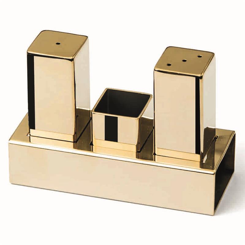 Salt and Pepper Shaker Set (Gold)