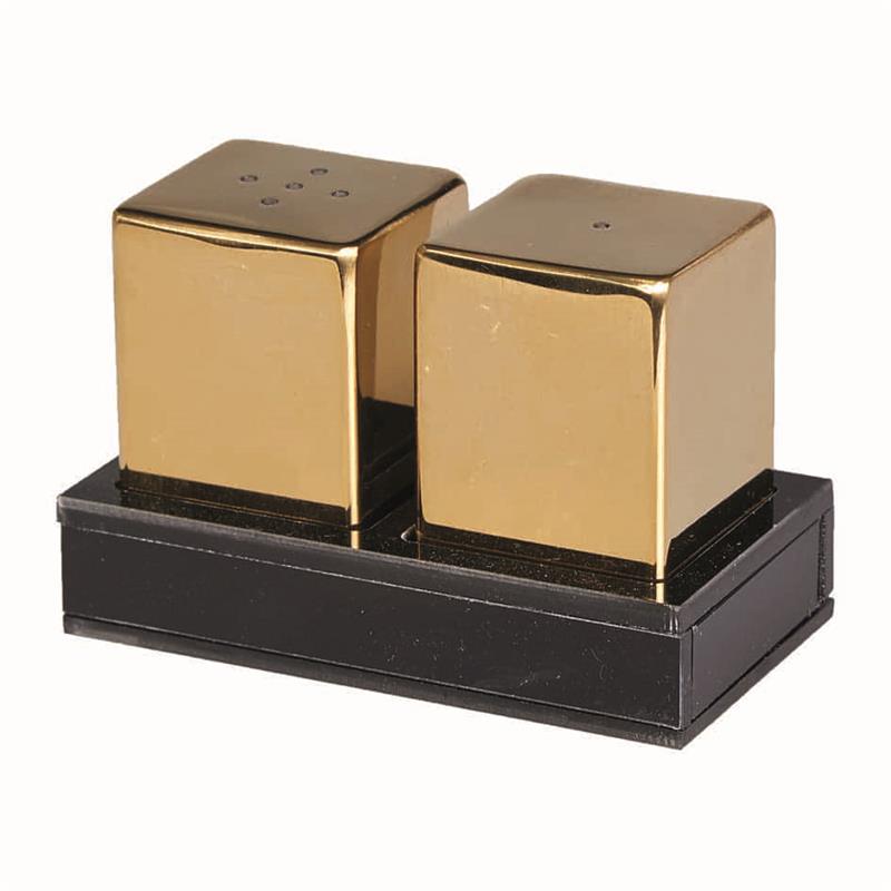 Salt and Pepper Shaker Set (Gold)