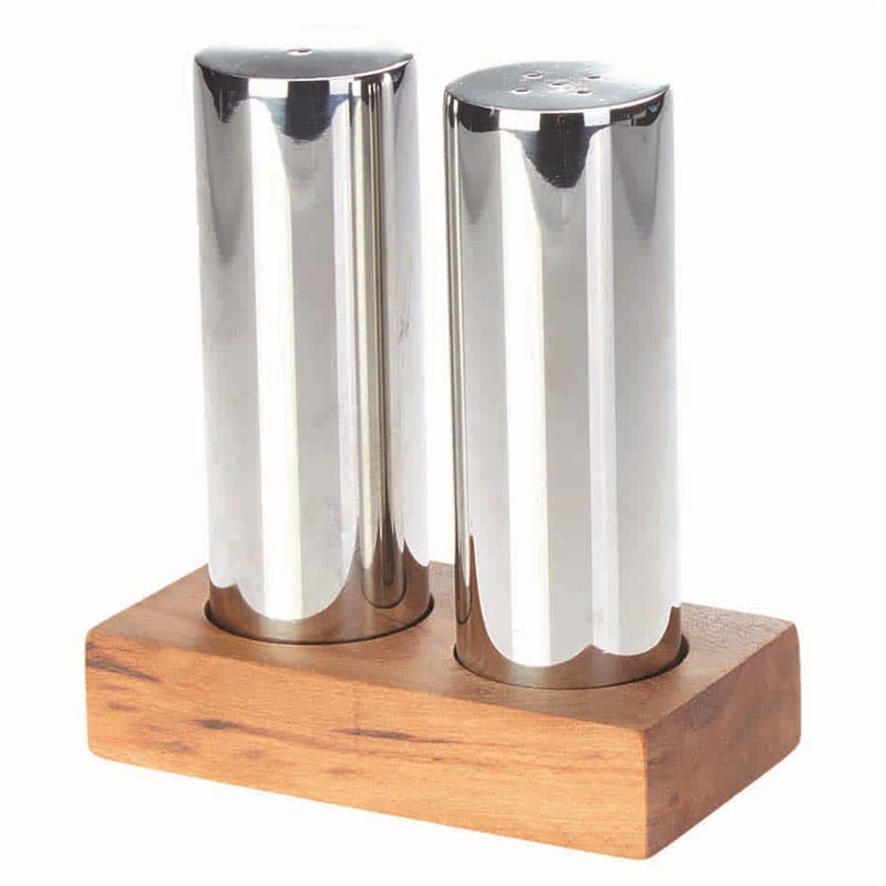 Salt and Pepper Shaker Set (Chrome)