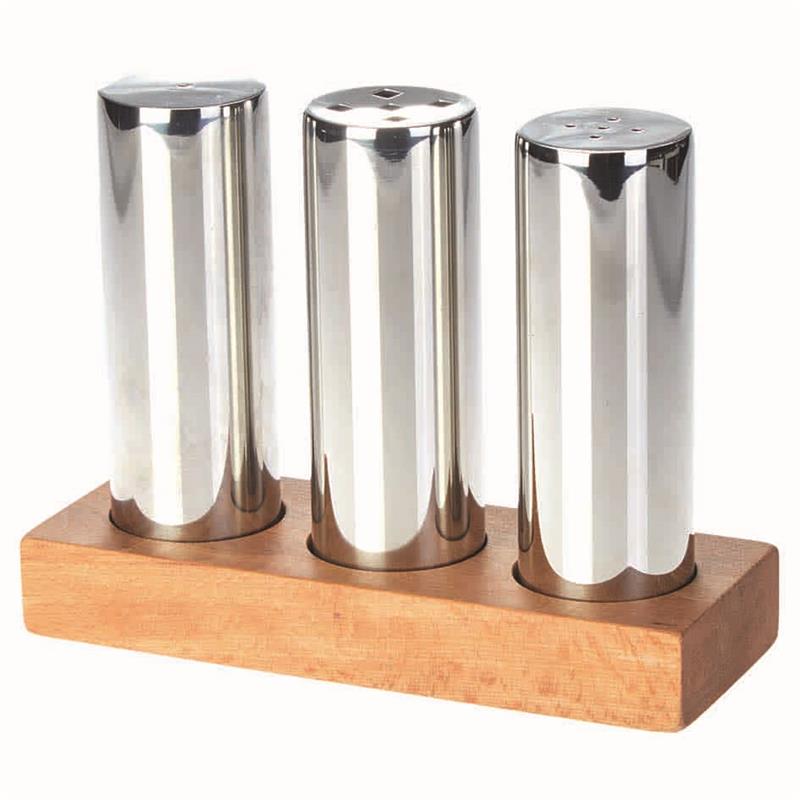 Salt and Pepper Shaker Set (Chrome)