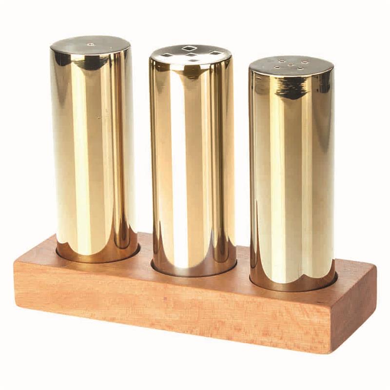 Salt and Pepper Shaker Set (Gold)