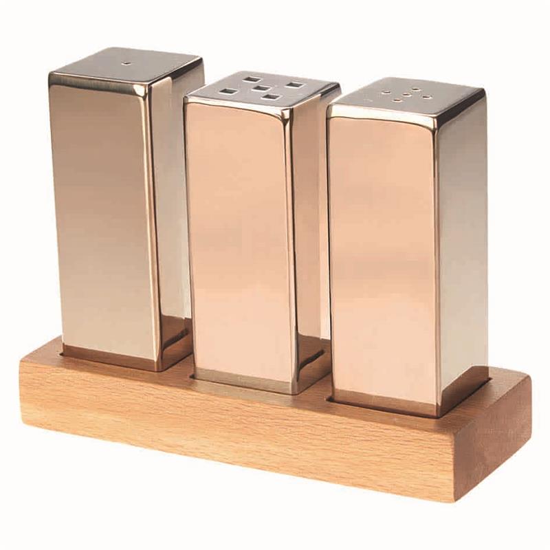 Salt and Pepper Shaker Set (Copper)