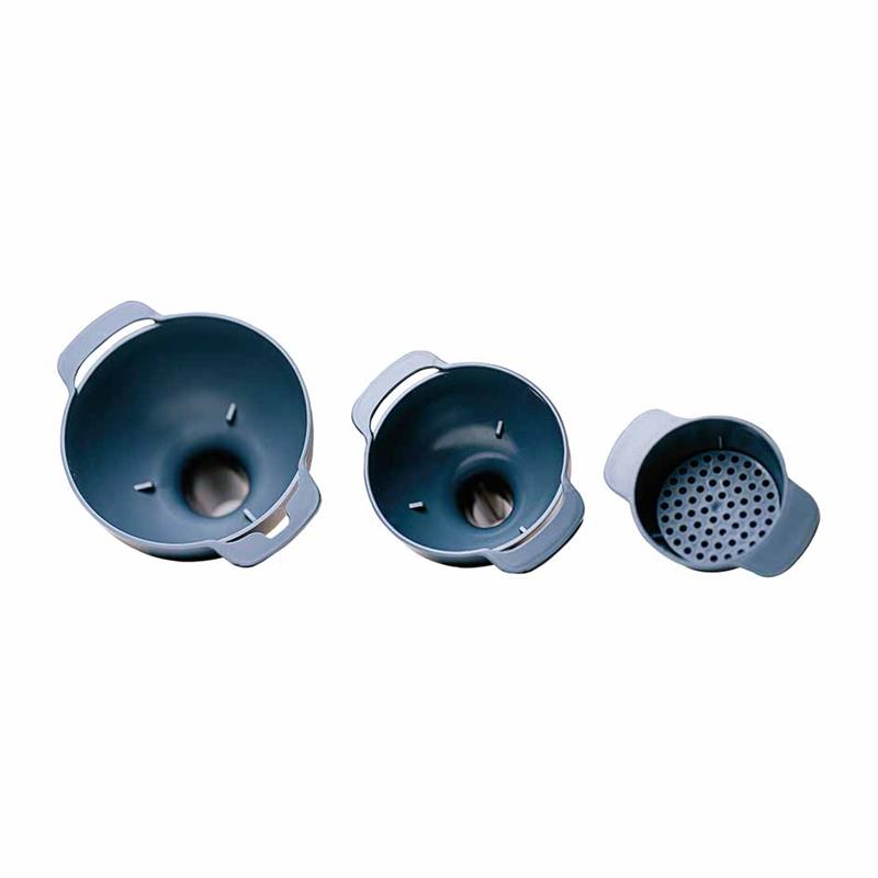 4 Pieces Plastic Funnel Strainer