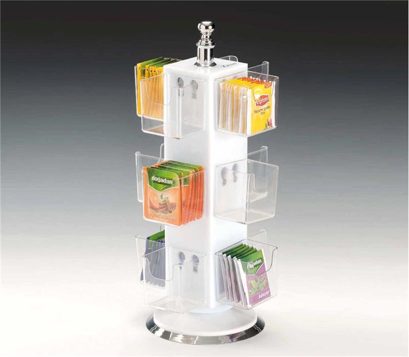 Rotating Tea Bag Organizer