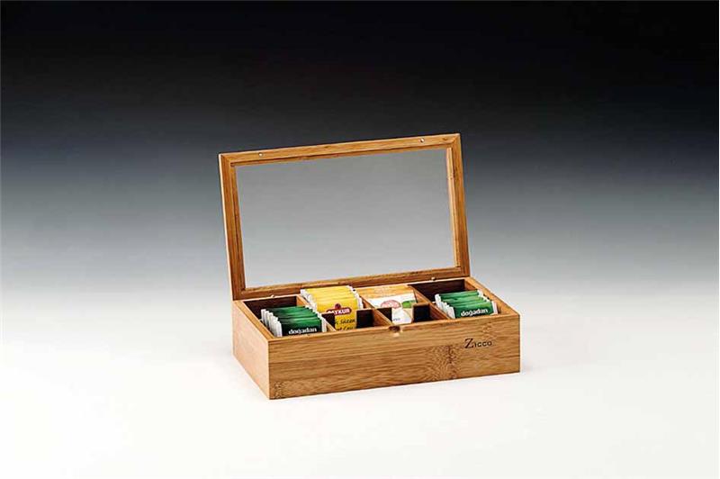 Wooden Tea Bag Organizer