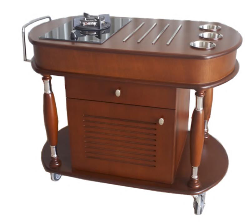 Flambe Trolley Single Stove Royal