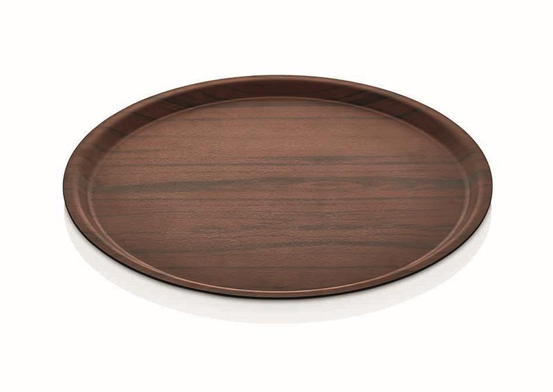 Walnut Round Tray