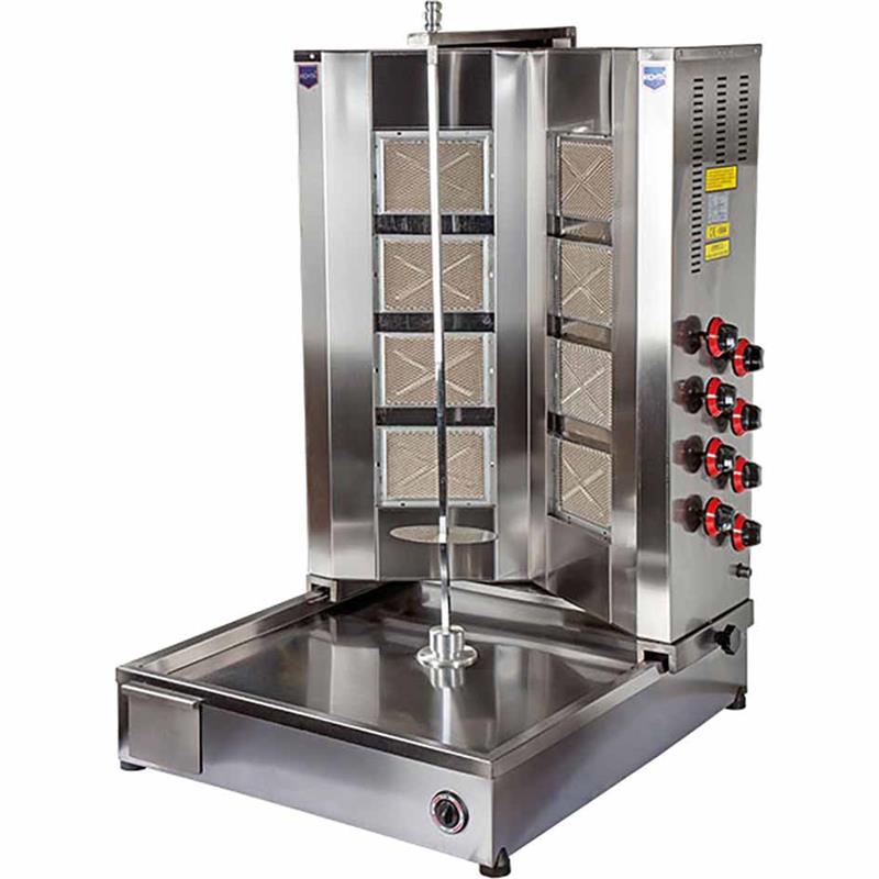 Bottom Motor V Type Doner Kebab Cooker